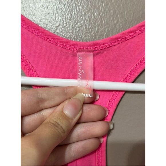 Free People Movement Hot Shot Shorts Hot Pink One Piece Romper Women's Small - Picture 4 of 13